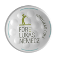 TwinTee Golftee with Fore Lukas Logo 